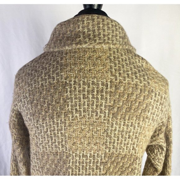 Free People Cardigan Knit Wool Sweater Buttons Down - Picture 11 of 12